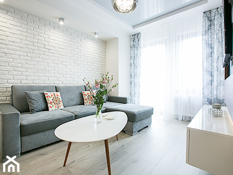 Aranżacje wnętrz - Salon: Aranżacja apartamentu w Zakopanem - Relax Lux - Salon, styl skandynawski - Meble ESKA. Przeglądaj, dodawaj i zapisuj najlepsze zdjęcia, pomysły i inspiracje designerskie. W bazie mamy już prawie milion fotografii!