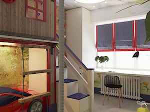 Pokój dla chłopca - Pokój dziecka, styl nowoczesny - zdjęcie od BAU&ART Studio Projektowania i Aranżacji Wnętrz