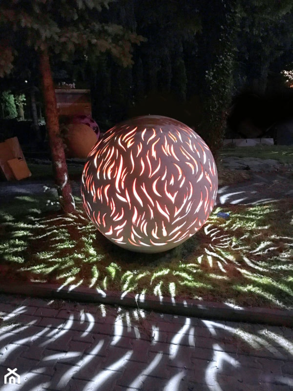 Ogrodowa kula świecąca - zdjęcie od Betonosfera - Homebook