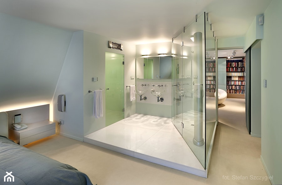 sypialnia+łazienka - zdjęcie od Metropolis2