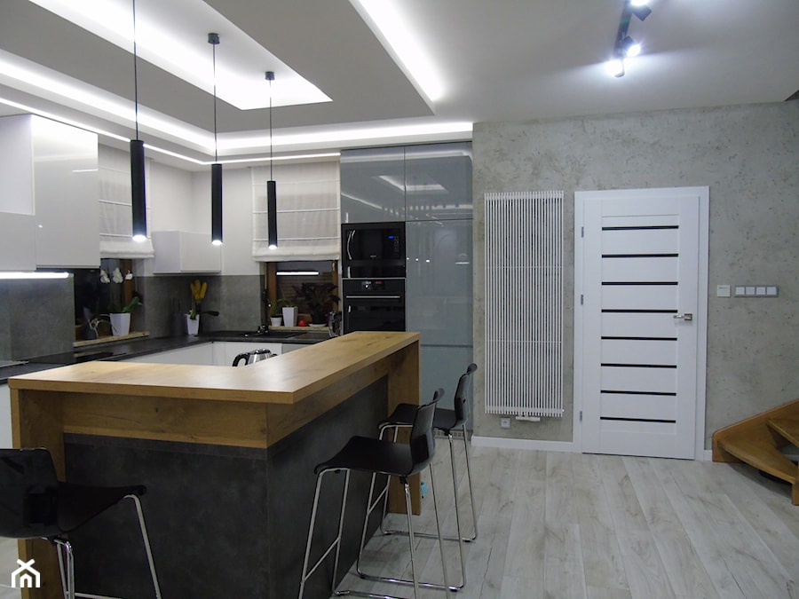 Dom w nowoczesnej odsłonie - Kuchnia, styl nowoczesny - zdjęcie od STUDIO WHITE Architektura Wnętrz