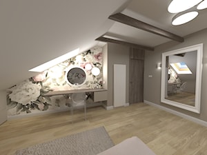 Sypialnia na poddaszu - zdjęcie od JoLie Design Joanna Liebchen