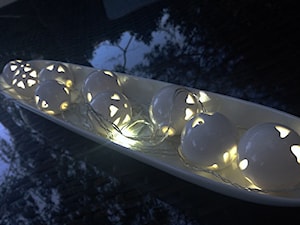 Solarny łańcuch Świetlny LED - ceramika - zdjęcie od Aurora Garden