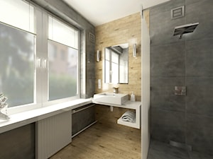 Szalet prysznicowy ok 10m² 1 - zdjęcie od MAKAREWICZ Projekt