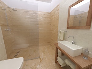 Łazienka z marmuru ok 5m² 1 - zdjęcie od MAKAREWICZ Projekt