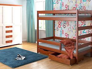 Średni biały szary pokój dziecka dla dziecka dla nastolatka dla chłopca dla dziewczynki dla rodzeństwa - zdjęcie od WNM Group