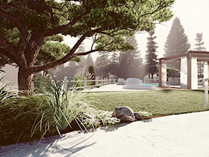 Projekt ogrodu przydomowego Zakopane - Ogród, styl nowoczesny - zdjęcie od art-park sp. z o.o.