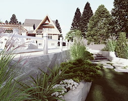 Projekt ogrodu przydomowego Zakopane - Ogród, styl nowoczesny - zdjęcie od art-park sp. z o.o. - Homebook