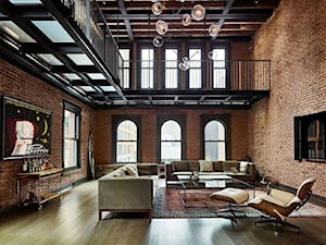 Wnętrze apartamentu na Brooklynie (zdjęcie pochodzi z portalu https://pl.pinterest.com/) - zdjęcie od FanatycyDesignu