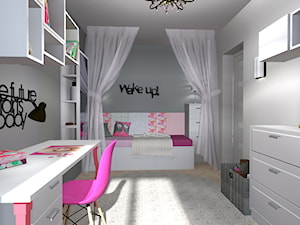 Pokój dla dziewczynki w wieku 7 lat - zdjęcie od Marta Dadura Projektowanie i Dekorowanie Wnętrz