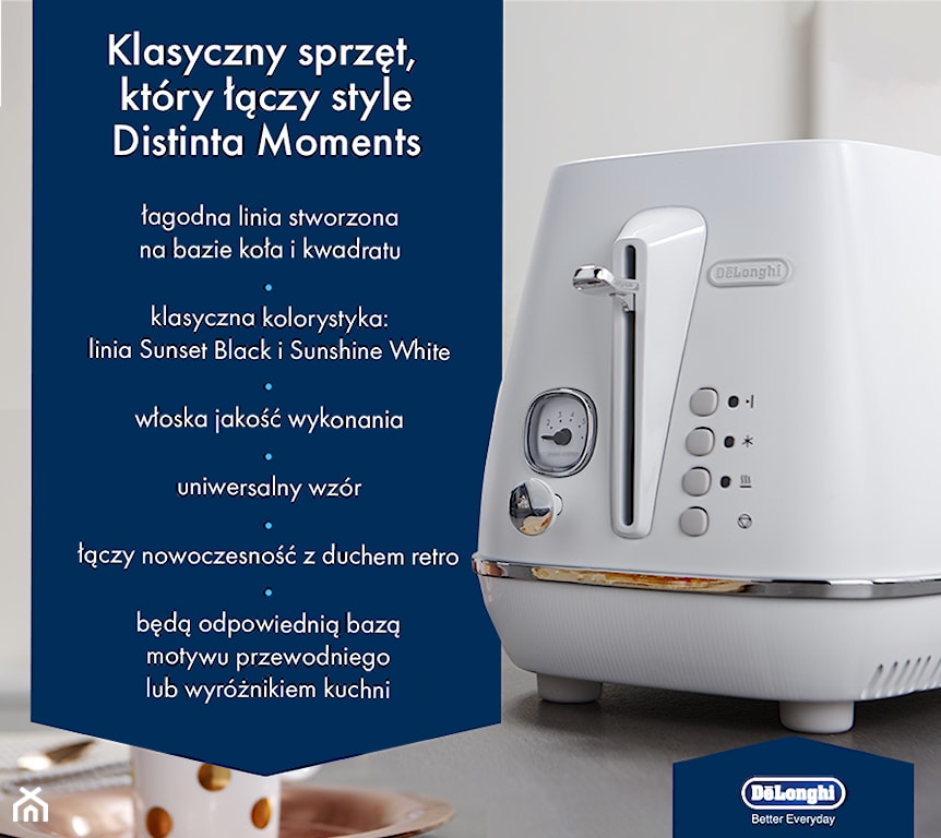 Klasyczny sprzęt, który łączy style Distinta Moments