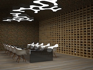 Winiarnia w piwnicy - zdjęcie od Joanna Pichur Architekt