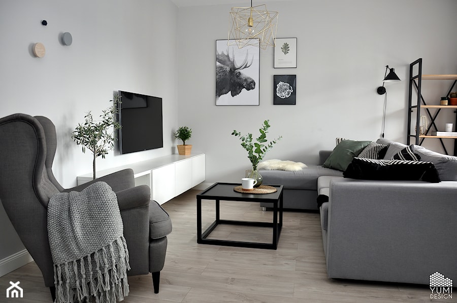 Salon „Colors of Grey" - zdjęcie od Yumi Design