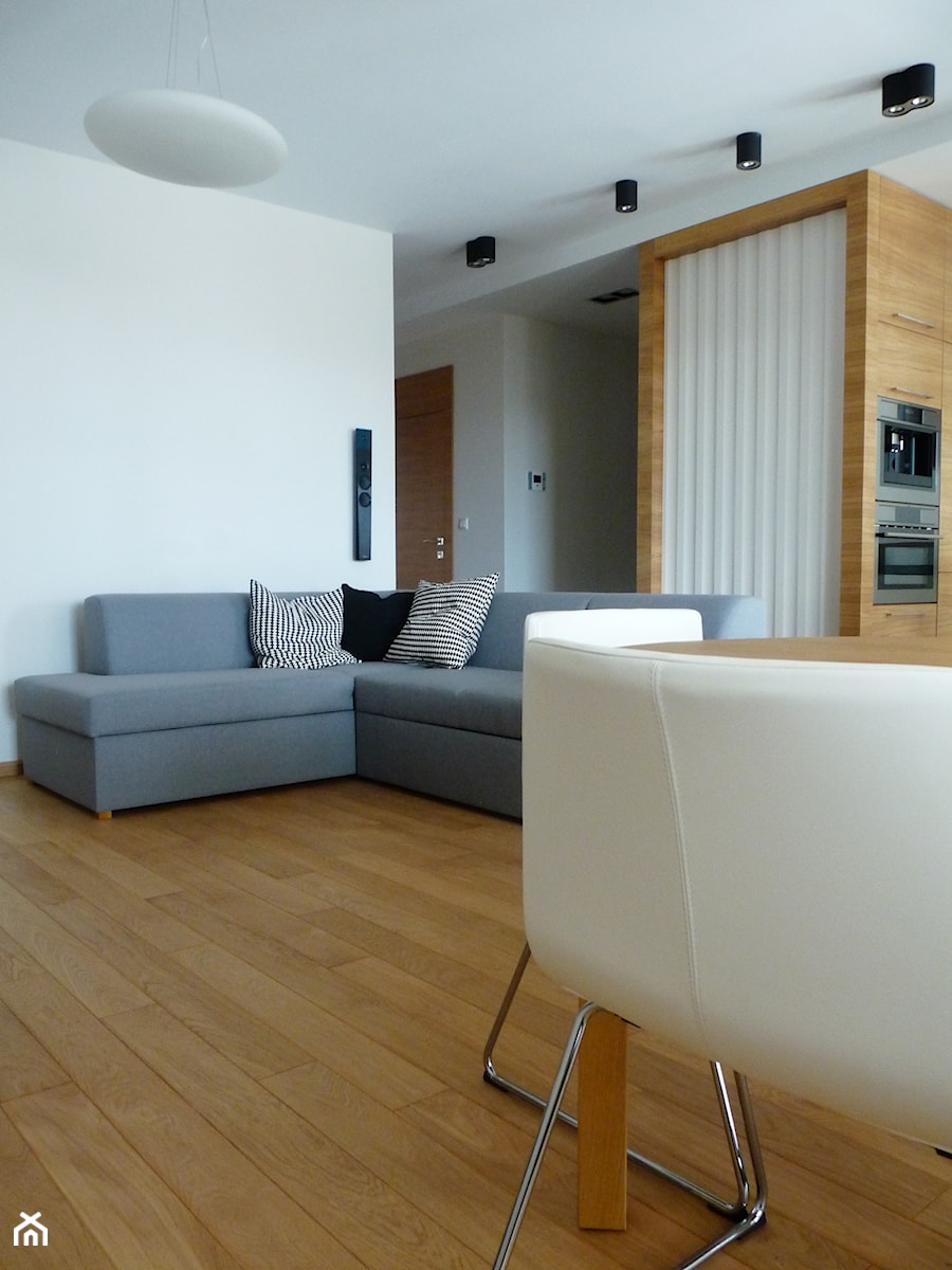 Mieszkanie 92 mkw - Salon - zdjęcie od Inproco Interiors