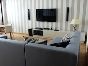 Mieszkanie 92 mkw - Salon - zdjęcie od Inproco Interiors