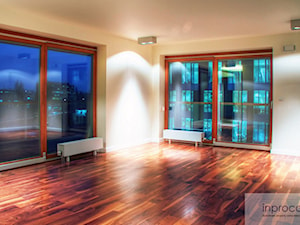 Apartament Biały Kamień - Salon - zdjęcie od Inproco Interiors