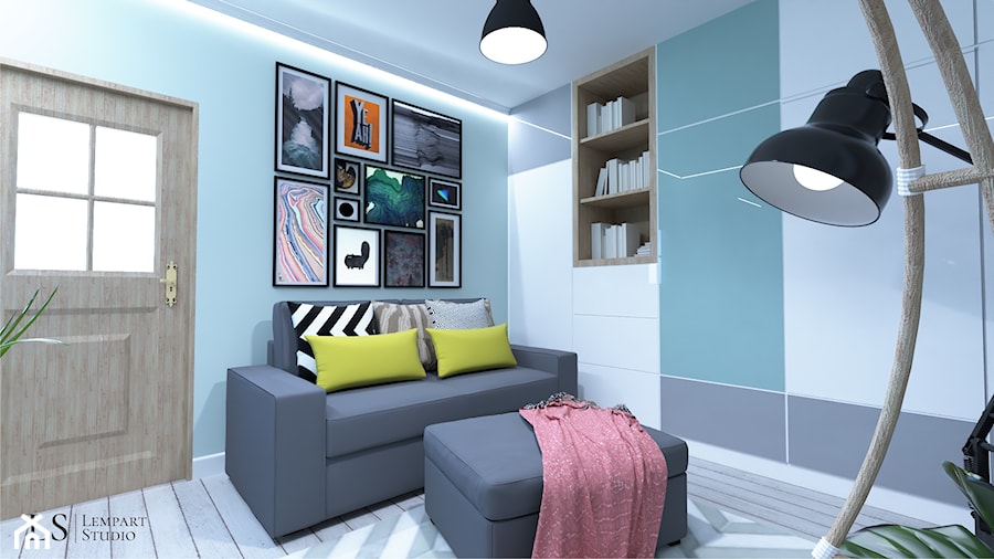 pokój gościnno wypoczynkowy - Salon, styl nowoczesny - zdjęcie od LS Lempart Studio
