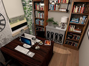 Biuro w domowym zaciszu. - zdjęcie od LS Lempart Studio