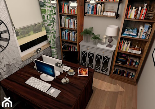 Biuro w domowym zaciszu. - zdjęcie od LS Lempart Studio