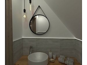 Łazienka na poddaszu - zdjęcie od LS Lempart Studio