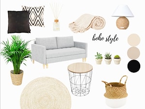 Moodboard - salon - zdjęcie od Dressup.home - home staging, aranżacja przestrzeni.