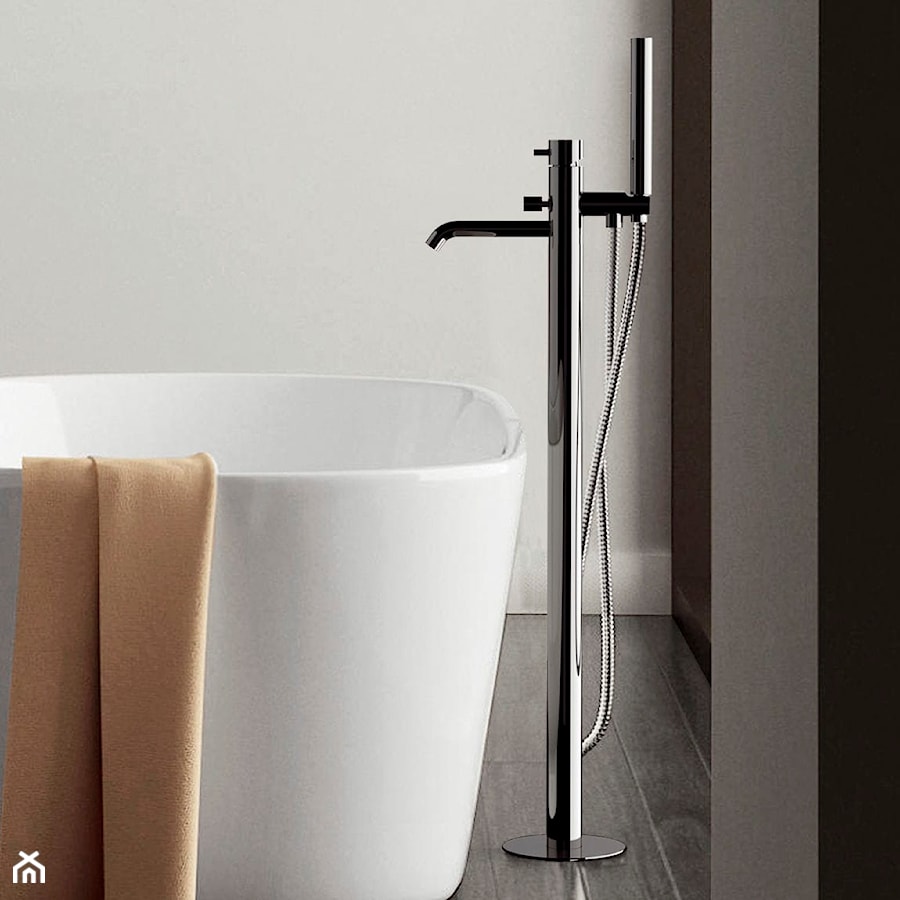 Daniel Fiusion - Mała bez okna łazienka, styl minimalistyczny - zdjęcie od ARMPOL armatura