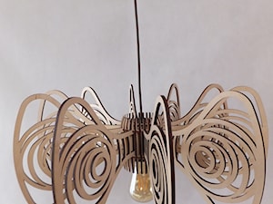 Lampa Skrzydła motyla - Salon, styl skandynawski - zdjęcie od Modern Decor Studio