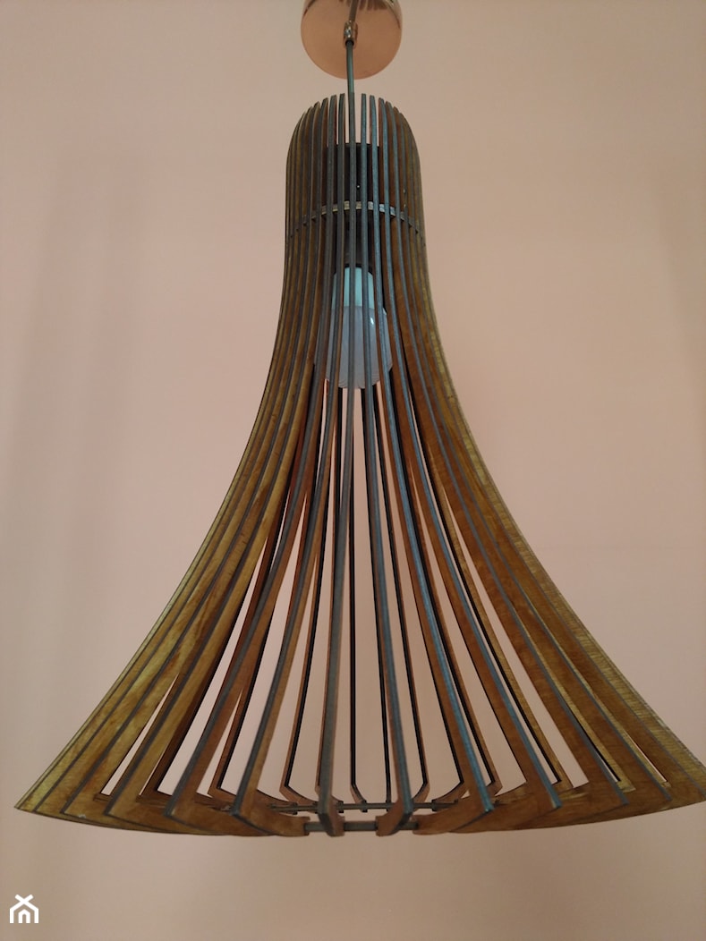 Lampa Kielich wykonana sklejka 4mm wys - zdjęcie od Modern Design Studio - Homebook