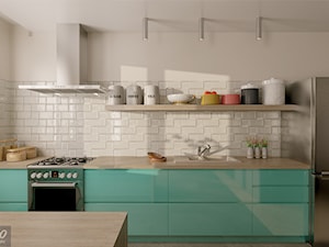 BLISKO NATURY - Kuchnia - zdjęcie od m-studio Projektowanie wnętrz