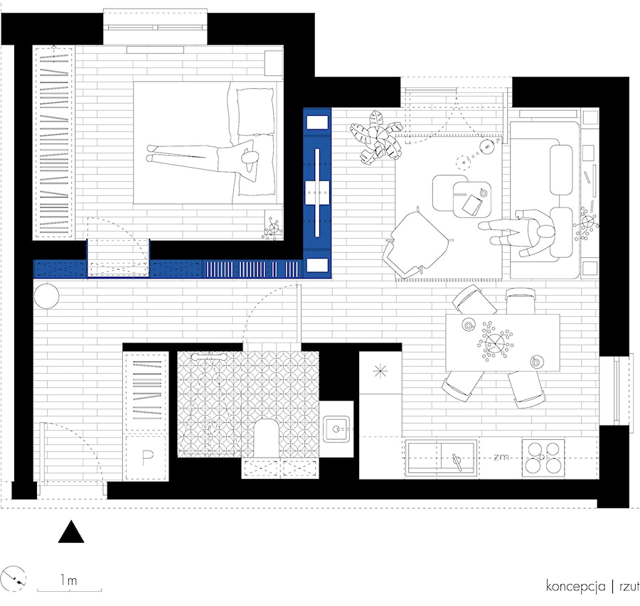 Nowa - Projekt mieszkania - zdjęcie od Biuro architektoniczne Znamy się