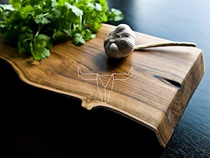 Serwowanie na naturze - Kuchnia, styl minimalistyczny - zdjęcie od drevnoo
