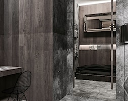 WOOD TOUCH - Średnia z biurkiem sypialnia, styl nowoczesny - zdjęcie od VEYAZDESIGN - Homebook