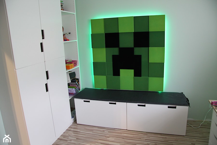 Creeper z paneli ściennych Fluffo (projekt: www.flashinterors.pl) - zdjęcie od Fluffo