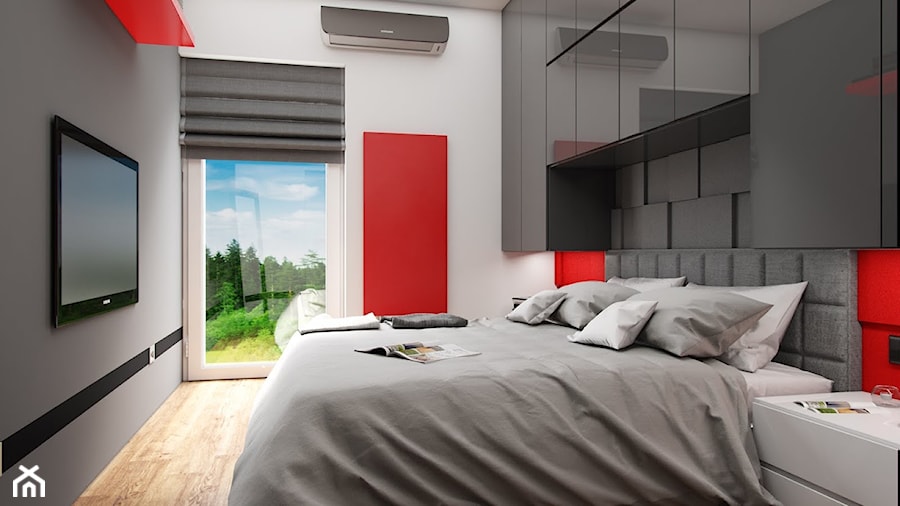 Sypialnia, styl nowoczesny - zdjęcie od Fluffo