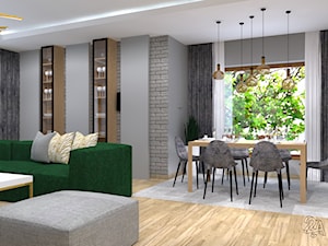 W Klimacie Greenery - Salon, styl nowoczesny - zdjęcie od 2A DESIGN