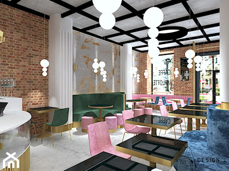 Aranżacje wnętrz - Wnętrza publiczne: Caffe Charlotte - Wnętrza publiczne, styl tradycyjny - 2A DESIGN. Przeglądaj, dodawaj i zapisuj najlepsze zdjęcia, pomysły i inspiracje designerskie. W bazie mamy już prawie milion fotografii!