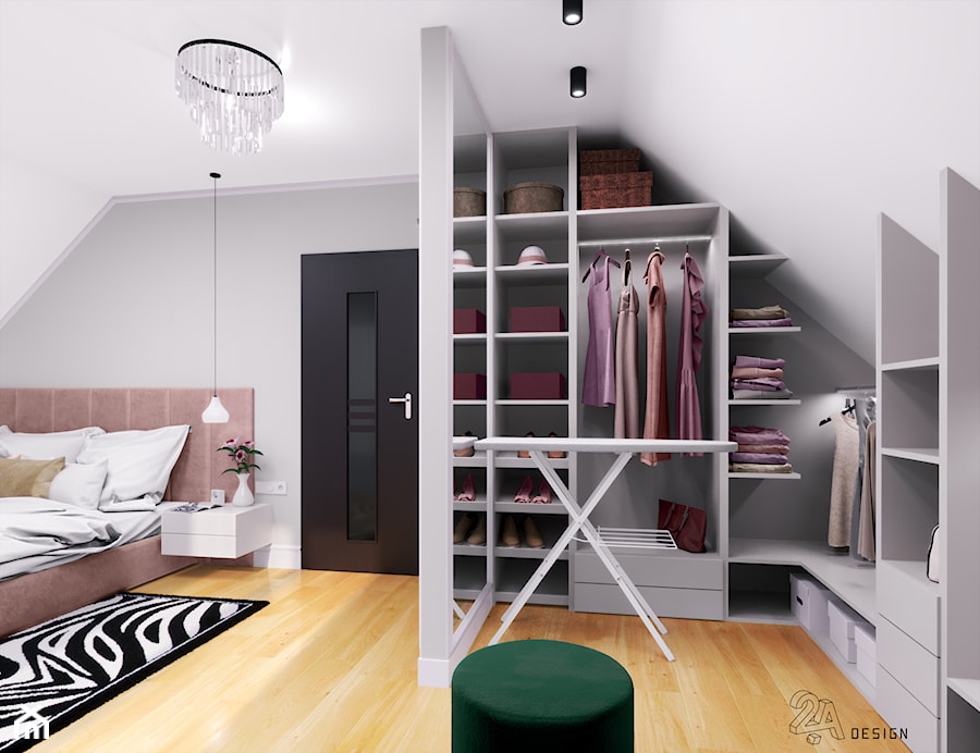 SYPIALNIA W STYLU GLAMOUR - zdjęcie od 2A DESIGN