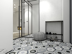 Projekt domu w Kamieniu - Hol / przedpokój, styl nowoczesny - zdjęcie od Ai wnętrza