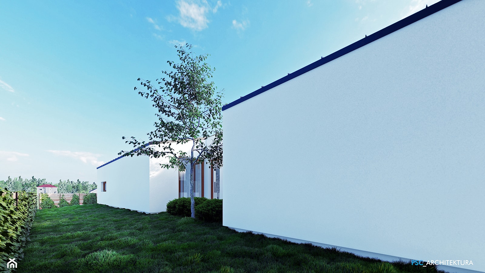 Dom w Lędzinach - Domy, styl minimalistyczny - zdjęcie od PSC Architektura - Homebook