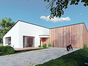 Dom w Lędzinach - Domy, styl minimalistyczny - zdjęcie od PSC Architektura