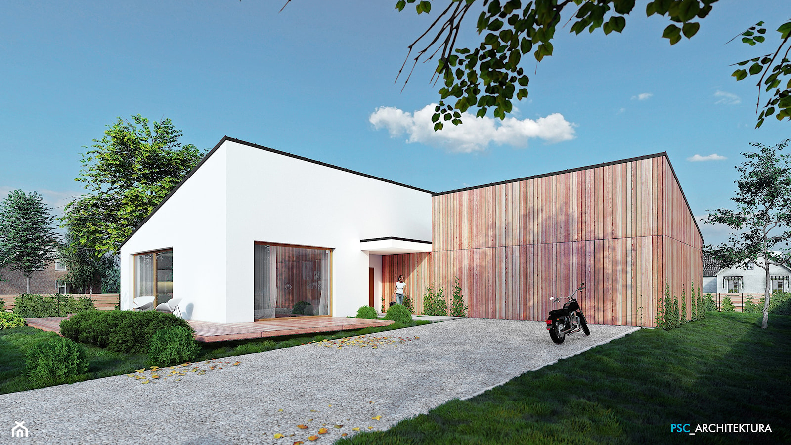 Dom w Lędzinach - Domy, styl minimalistyczny - zdjęcie od PSC Architektura - Homebook