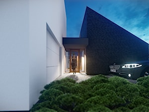Dom przecięt(n)y - Ogród, styl nowoczesny - zdjęcie od PSC Architektura