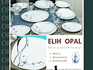 Szklane naczynia i serwisy ELIH Opal – czy przyszłość należy do naczyń z hartowanego szkła? - zdjęcie od Żabka Hurtownia Porcelany