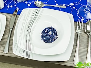 Biała modna porcelana - ELIH Ozdoba rodzinnych obiadów i kolacji - zdjęcie od Żabka Hurtownia Porcelany