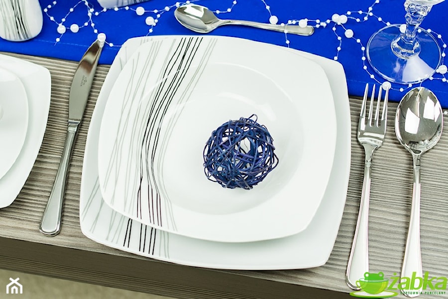 Biała modna porcelana - ELIH Ozdoba rodzinnych obiadów i kolacji - zdjęcie od Żabka Hurtownia Porcelany