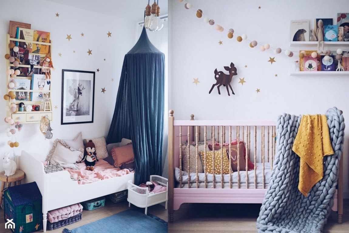pastelowy pokój dziecka