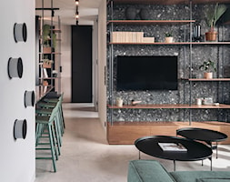 Apartament z myślą o przyszłości - Salon, styl nowoczesny - zdjęcie od KANDO ARCHITECTS - Homebook
