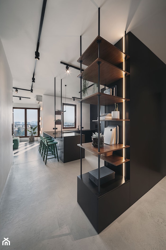 Apartament z myślą o przyszłości - Hol / przedpokój, styl minimalistyczny - zdjęcie od KANDO ARCHITECTS - Homebook