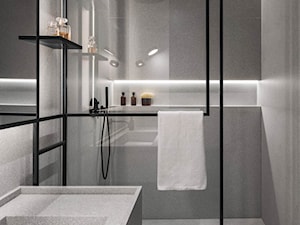 Apartament z myślą o przyszłości - Łazienka, styl minimalistyczny - zdjęcie od KANDO ARCHITECTS