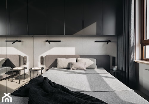 Apartament z myślą o przyszłości - Sypialnia, styl minimalistyczny - zdjęcie od KANDO ARCHITECTS